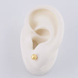 Topos Bola Diamantada 0.55 g / 5 mm Oro Amarillo 18K