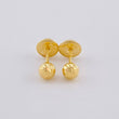 Topos Bola Diamantados 0.5 g / 3 mm Oro Amarillo 18K