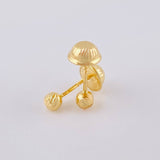 Topos Bola Diamantada 0.4 g / 3 mm Oro Amarillo 18K