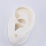 Topos Bola Diamantada 0.4 g / 3 mm Oro Amarillo 18K