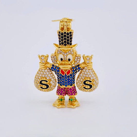 Dije Pato Bolsas De Dinero 21.85 g / 5.6 cm Oro Amarillo 18K