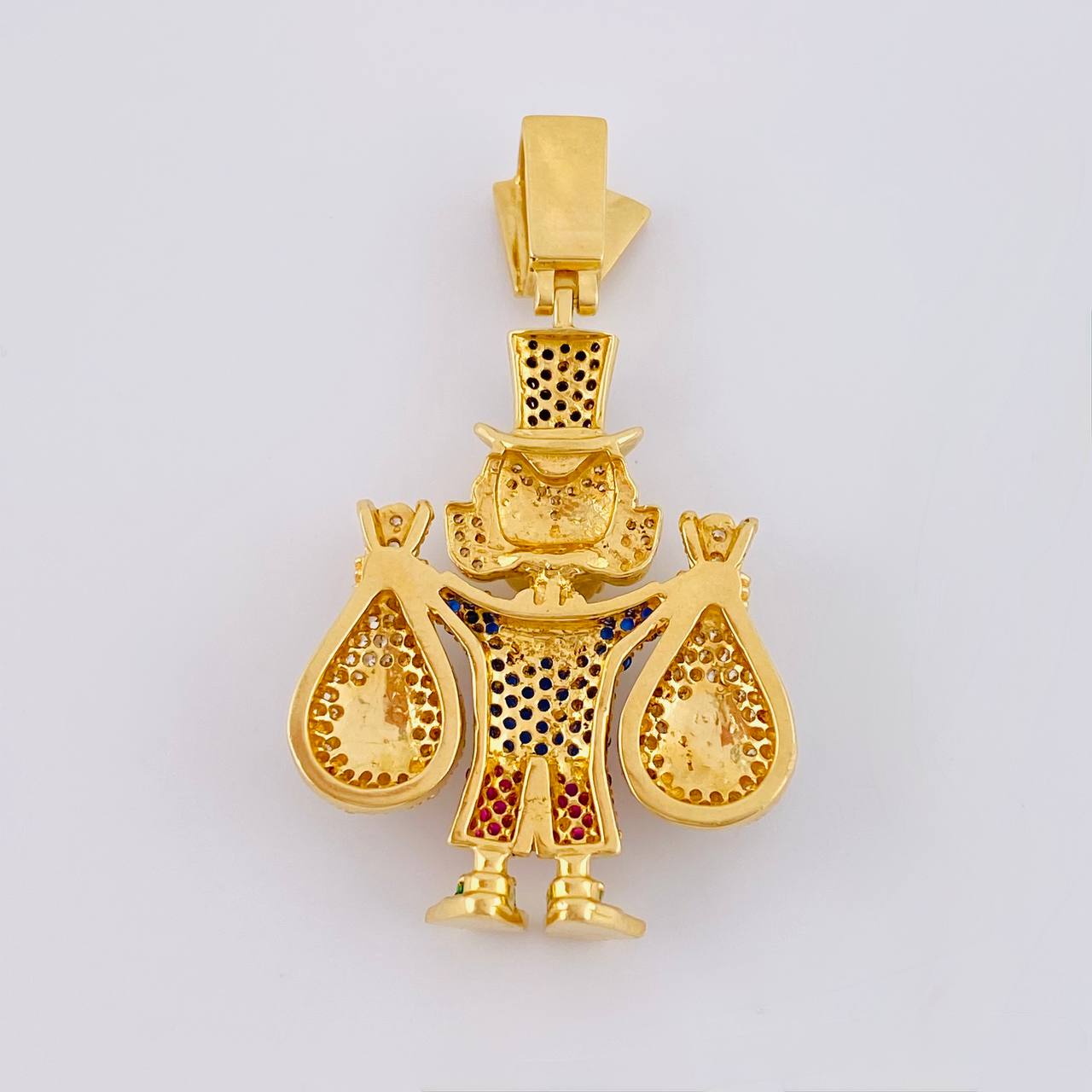 Dije Pato Bolsas De Dinero 21.85 g / 5.6 cm Oro Amarillo 18K