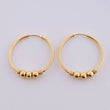 Candongas Trio Bola 1.25gr / 2cm-Oro Amarillo 18K