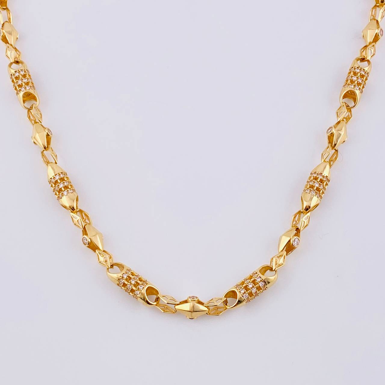 Cadena Rustica Dorada Imperial 50 g / 65.5 cm / 5.85 mm Oro Amarillo 18K