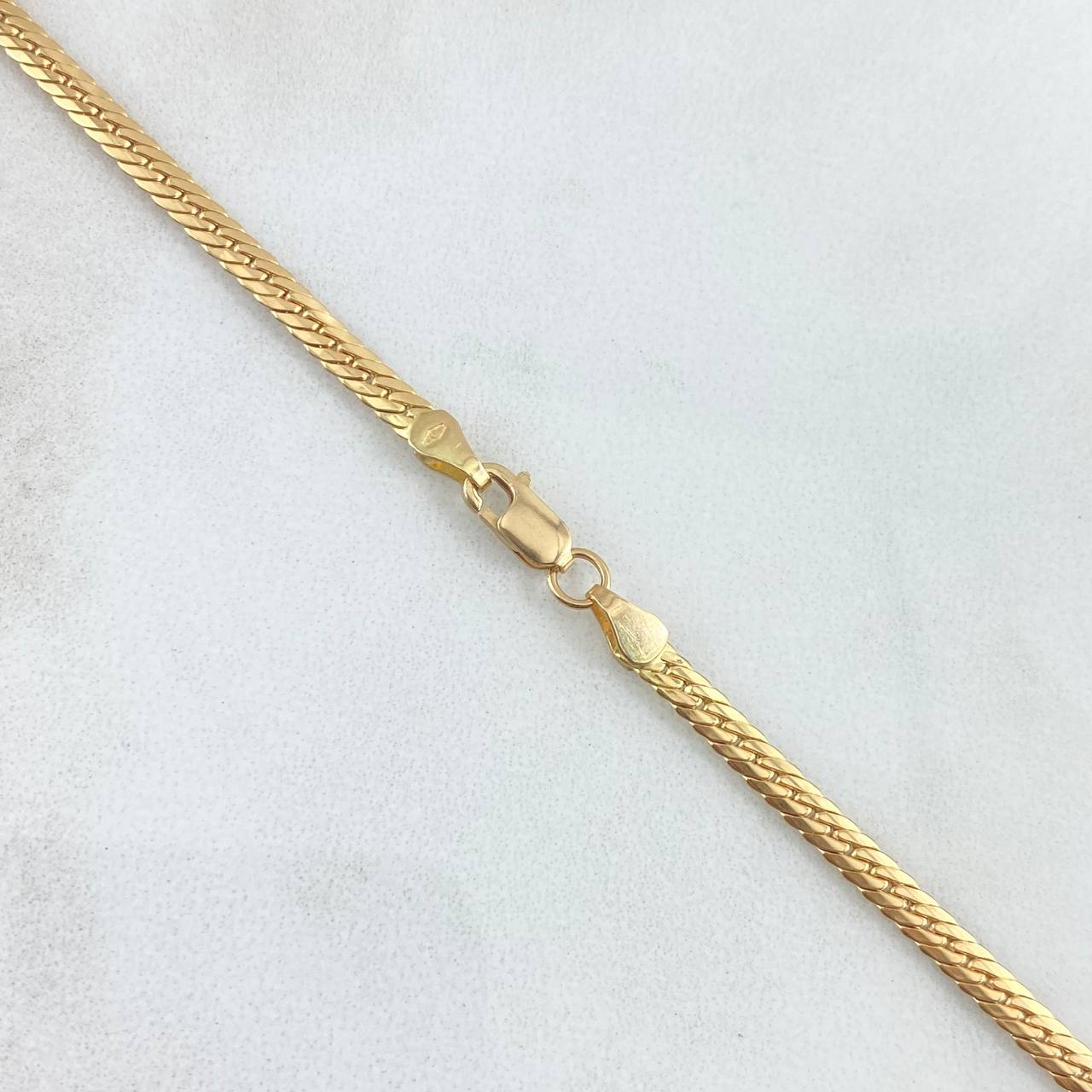 Cadena Serpiente 4.25gr / 45cm / 2.7mm Oro Amarillo +3 18K (Oferta)