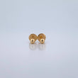 Topos Bola 0.4gr / 3mm Lisa Oro Amarillo 18K &