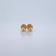 Topos Bola 0.35gr / 3mm Lisa Oro Amarillo 18K $