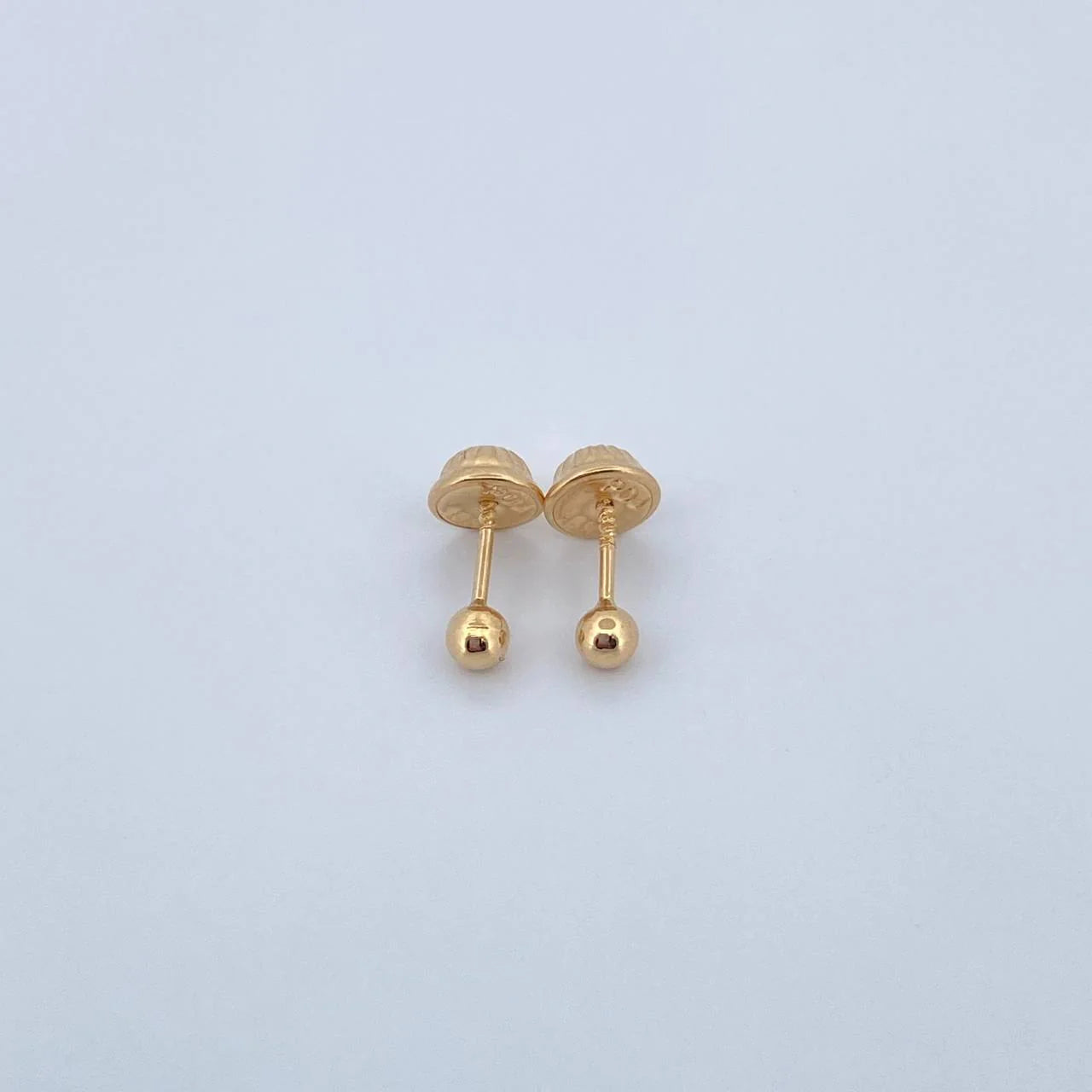 Topos Bola 0.35 g / 3 mm Oro Amarillo 18K