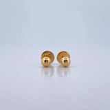 Topos Bola 0.4gr / 4mm Lisa Oro Amarillo &