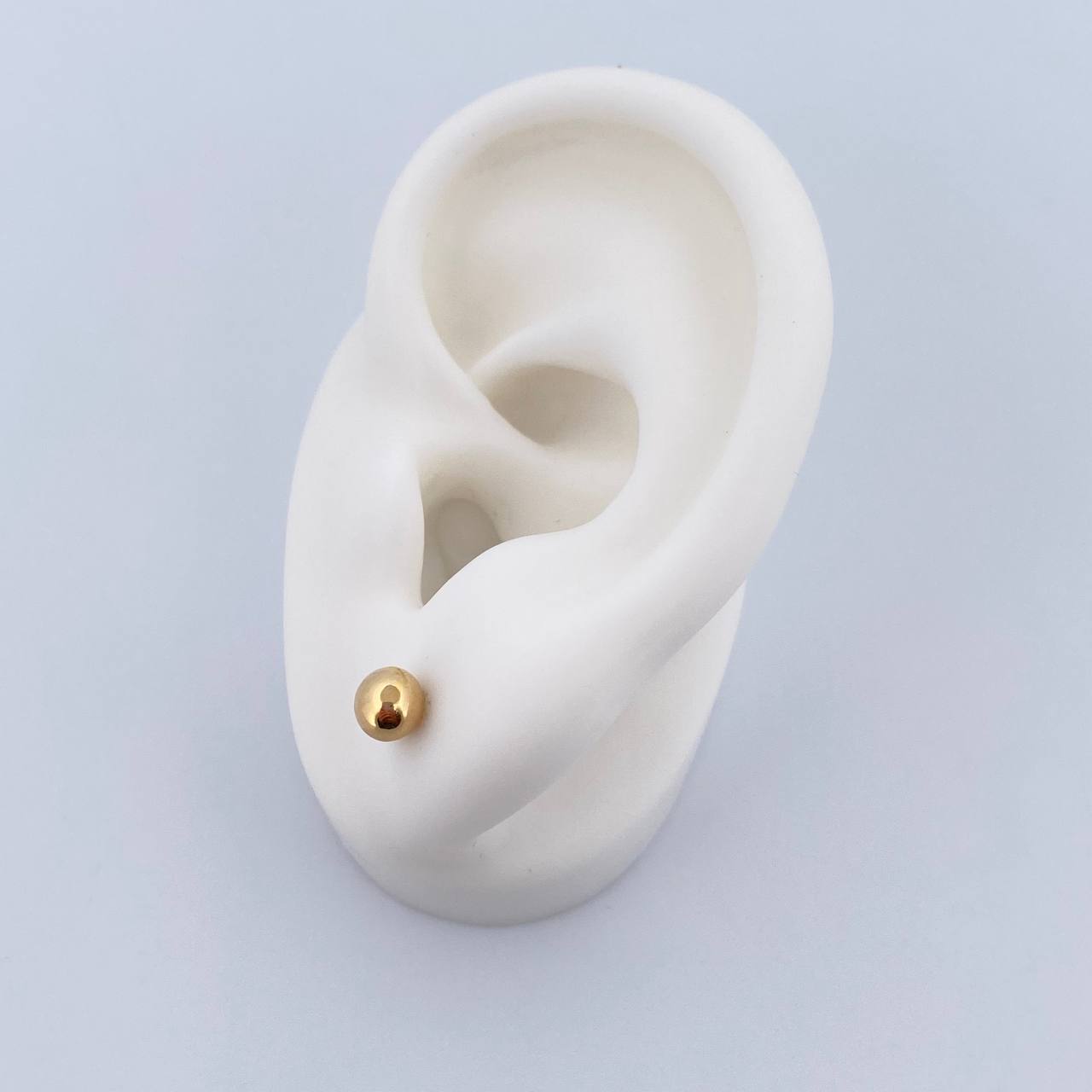 Topos Bola 0.45gr / 5mm Lisa Oro Amarillo &