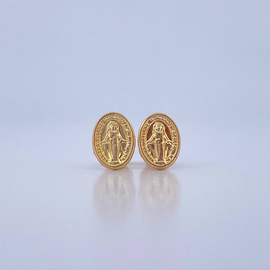 Topos Virgen Milagrosa 0.75gr / Oro 18K &