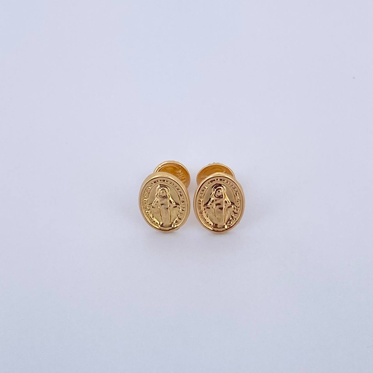 Topos Virgen Milagrosa 0.75gr / Oro Amarillo &