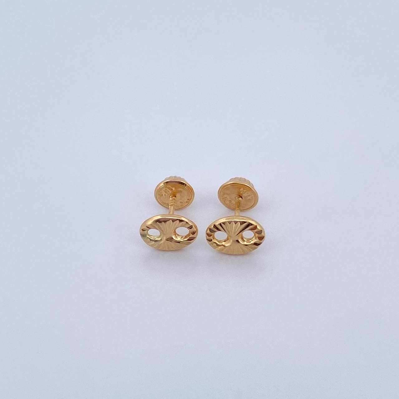 Topos GC 0.85gr / Diamantados Oro Amarillo 18K $