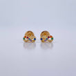 Topos Infinito 0.65gr / Circones Colores Oro Amarillo 18K &