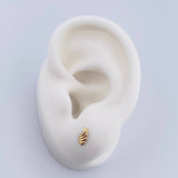 Topos Alas 0.4gr / Lisas Oro Amarillo 18K &
