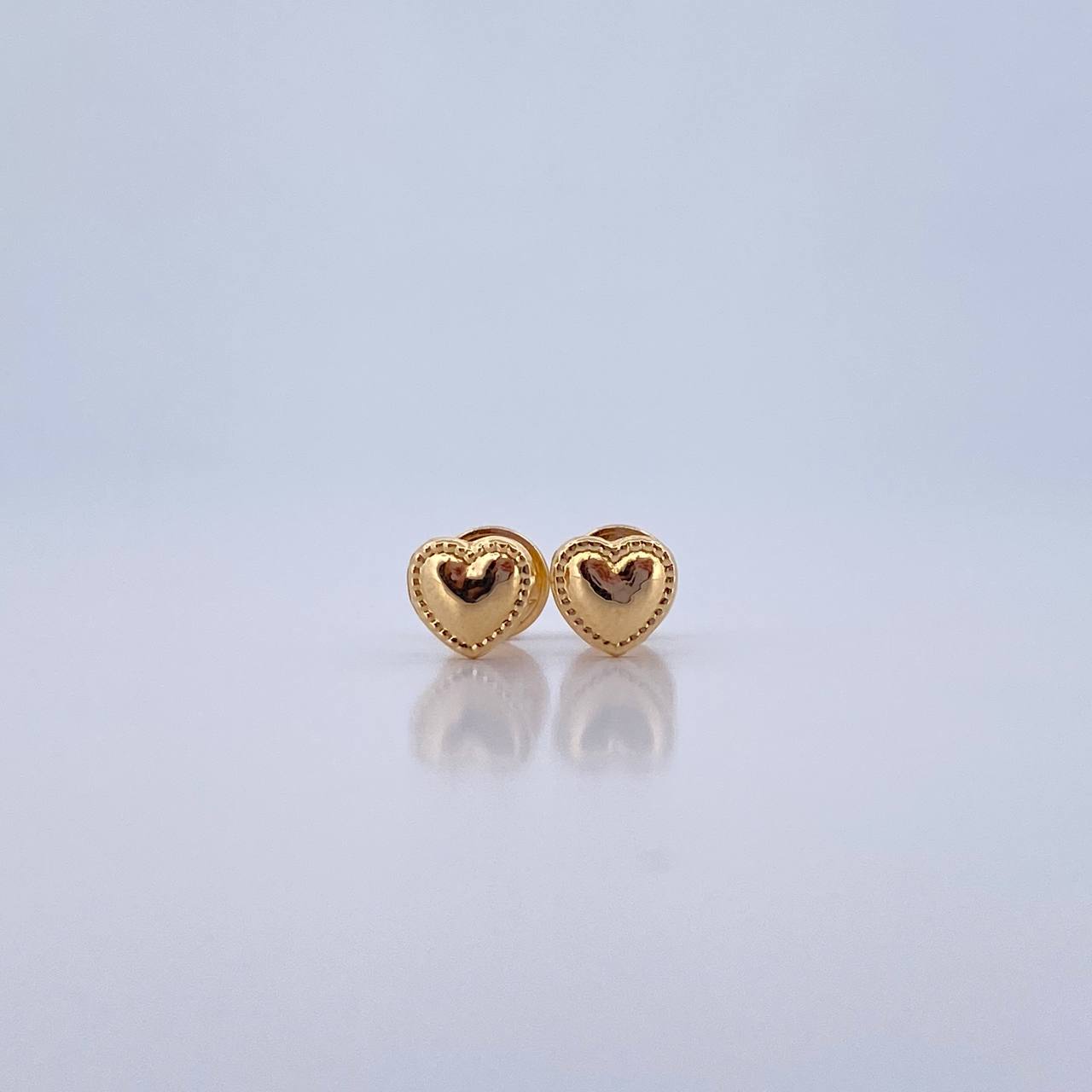 Topos Corazon 0.5gr / Bordado Oro Amarillo 18K &