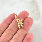 Dije Oso Manito Arriba 1.8gr / 2.4cm / Oro 18K ©