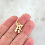 Dije Oso Manito Arriba 1.95gr / 2.4cm / Oro 18K ©