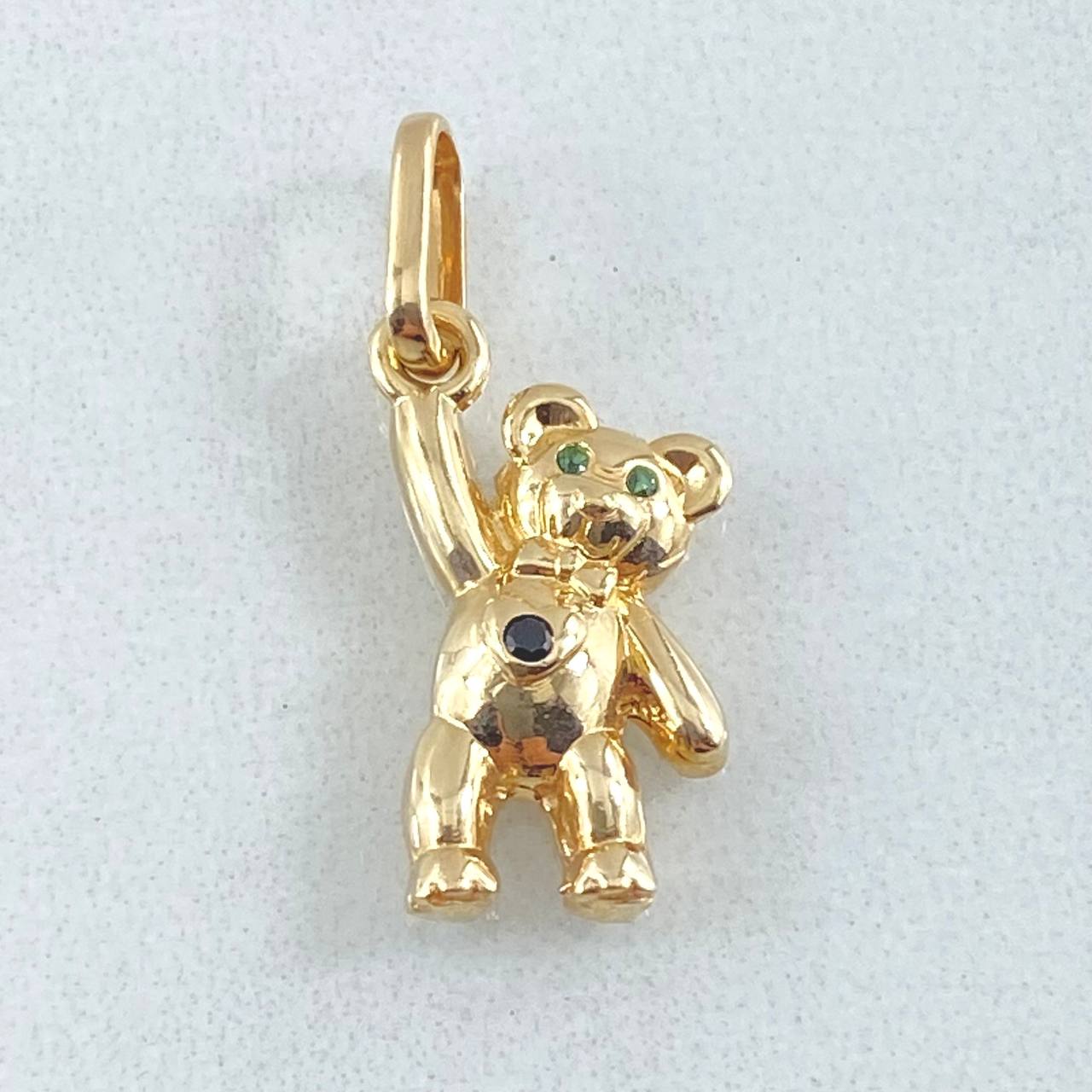 Dije Oso Manito Arriba 1.85gr / 2.4cm / Oro 18K ©