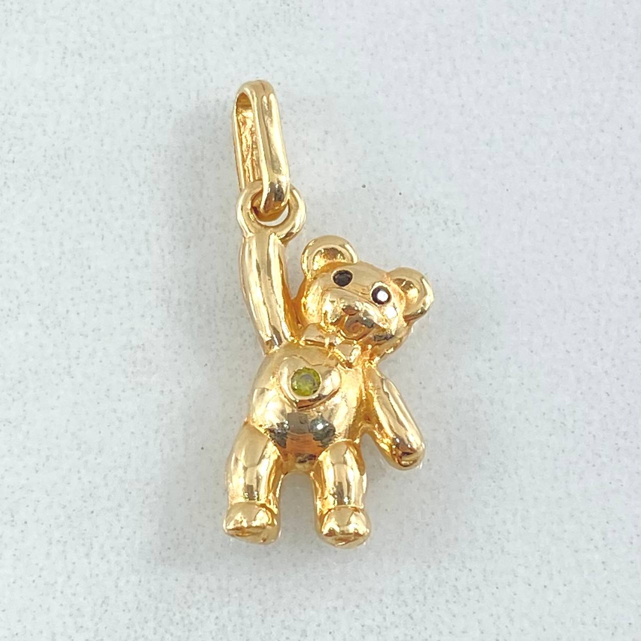 Dije Oso Manito Arriba 2gr / 2.4cm / Oro 18K ©