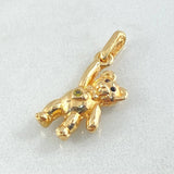 Dije Oso Manito Arriba 2gr / 2.4cm / Oro 18K ©