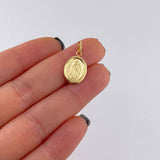 Dije Virgen Guadalupe 0.65 g / 2.2 cm Oro Amarillo 18K