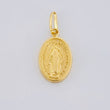 Dije Virgen Milagrosa 0.65 g / 2.2 cm Oro Amarillo 18K