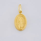 Dije Virgen Milagrosa 0.65 g / 2.2 cm Oro Amarillo 18K