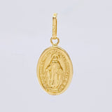 Dije Virgen Milagrosa 0.7 g / 2.2 cm Oro Amarillo 18K