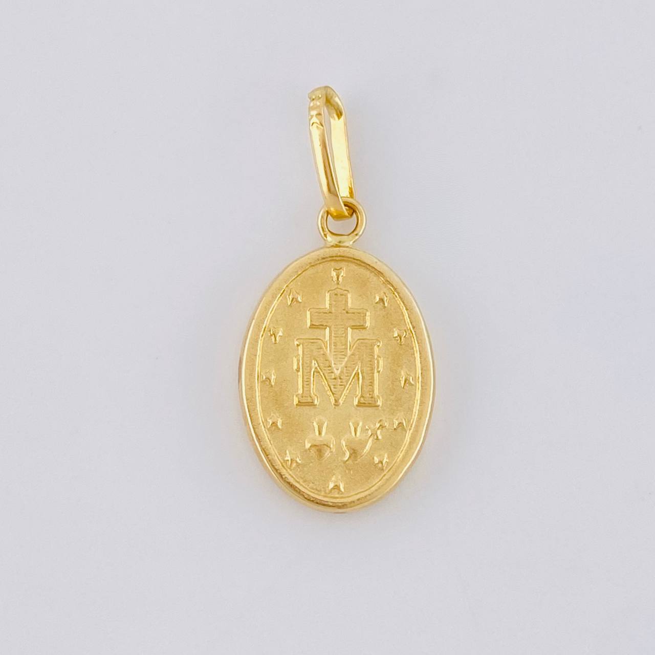 Dije Virgen Milagrosa 0.7 g / 2.2 cm Oro Amarillo 18K