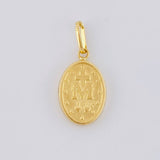 Dije Virgen Milagrosa 0.65 g / 2.2 cm Oro Amarillo 18K