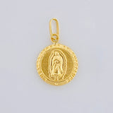 Dije Virgen Guadalupe Mate 0.55 g / 1.9 cm Oro Amarillo 18K