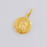 Dije Virgen Guadalupe Mate 0.55 g / 1.9 cm Oro Amarillo 18K