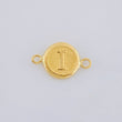 Herraje Letra I 0.4g / 1.5cm Oro Amarillo 18K