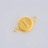 Herraje Letra I 0.35g / 1.5cm Oro Amarillo 18K