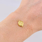 Herraje Letra I 0.4g / 1.5cm Oro Amarillo 18K