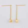 Topos Cadena Largos Bola 1.05 g / 6 mm Oro Amarillo 18K