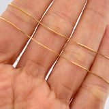 Cadena Veneciana 1.85gr / 50.5cm / Oro Amarillo +3 18K &