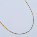 Cadena Veneciana 1.85gr / 50.5cm / Oro Amarillo +3 18K &