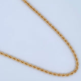 Cadena Lazo 8.65gr / 60.5cm / Oro Amarillo +3 18K &
