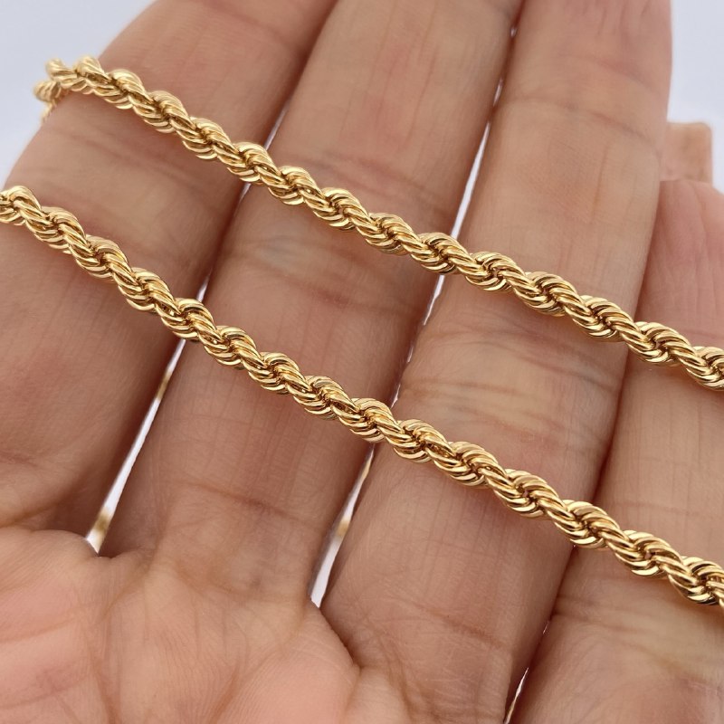 Cadena Lazo 8.65gr / 60.5cm / Oro Amarillo +3 18K &
