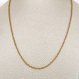 Cadena Veneciana Trenzada 3.15gr / 45cm / Oro Amarillo +3 18K &