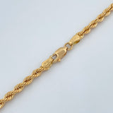 Cadena Lazo 8.25gr / 60cm / Oro Amarillo +3 18K &