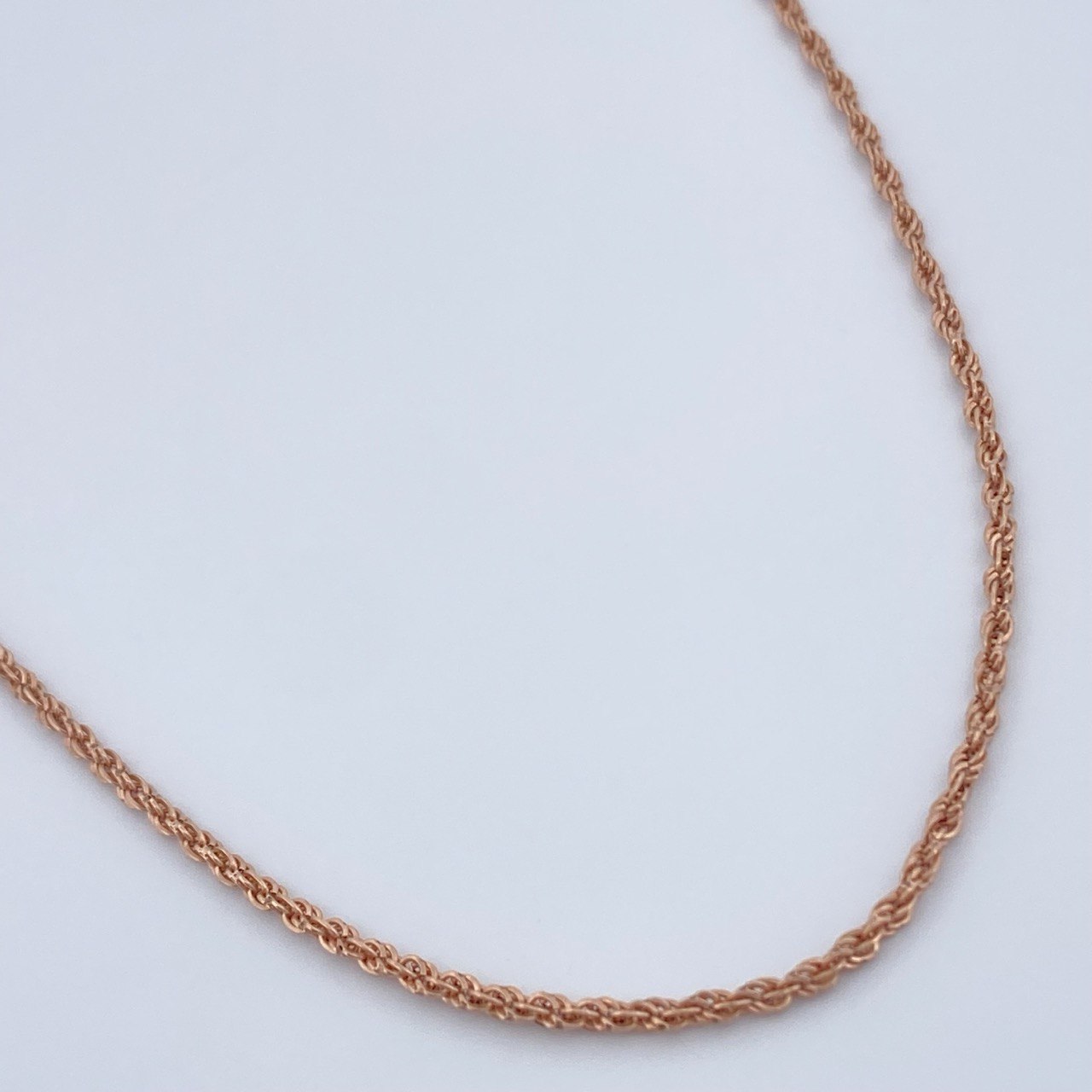 Cadena Lazo 1.2gr / 49.8cm / Oro Rosa +3 18K &