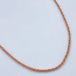 Cadena Lazo 1.2gr / 49.8cm / Oro Rosa +3 18K &