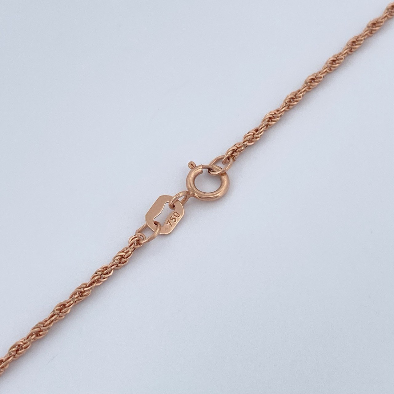 Cadena Lazo 1.2gr / 49.8cm / Oro Rosa +3 18K &
