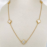 Cadena Trebol Aro Seguido 6.7gr / 42cm-45cm / Oro Amarillo +4 18K &