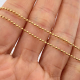 Cadena Militar 5.3gr / 60.3cm / Oro Amarillo +3 18K &