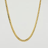 Cadena Cubana Infinito 19.2gr / 60cm / 4.9mm Oro Amarillo +4 18K
