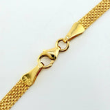 Pulso Chino 2.2gr / 19cm / 3.1mm Oro Amarillo +1 18K